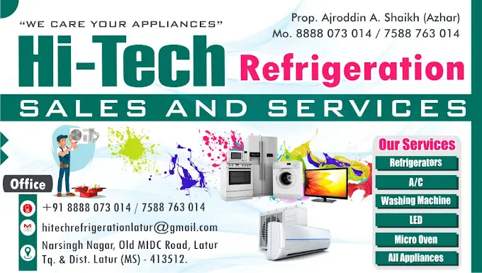 Hi-tech Refrigeration and Air Conditioning Sales and Services