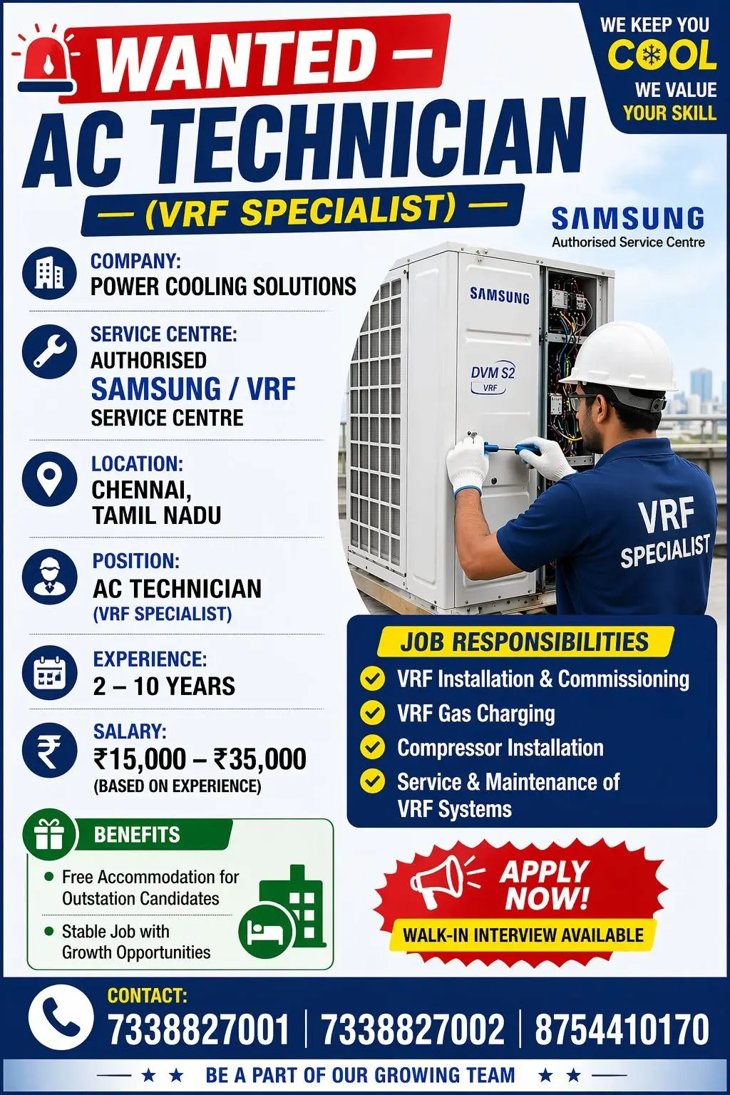 Power Cooling Systems