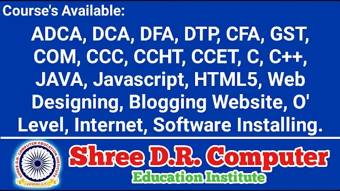 SHREE D.R. COMPUTER EDUCATION INSTITUTE