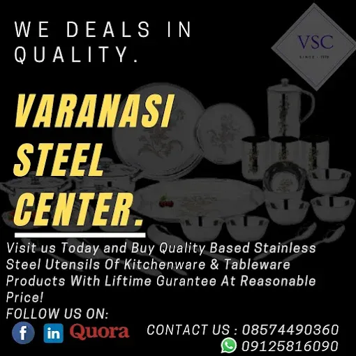Varanasi steel center - Home & Kitchen in Varanasi