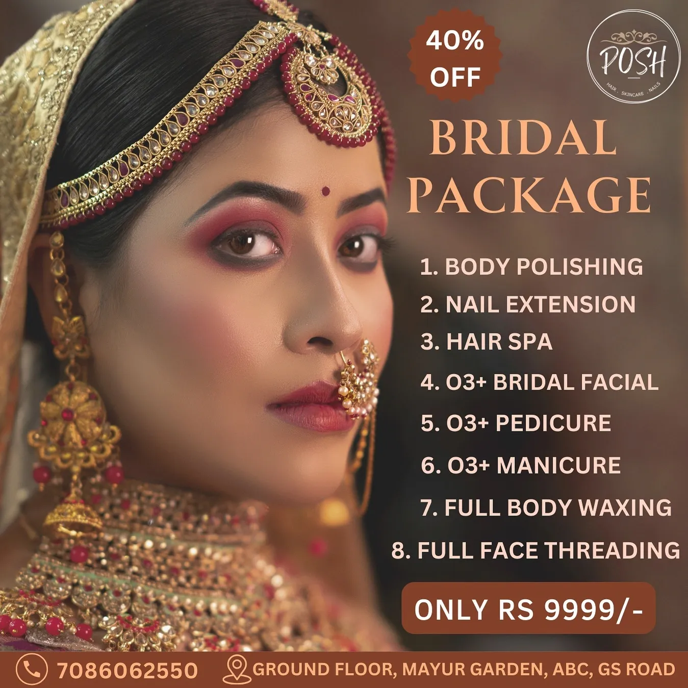 Posh - Hair Skincare Nails - Beauty Parlour in Guwahati