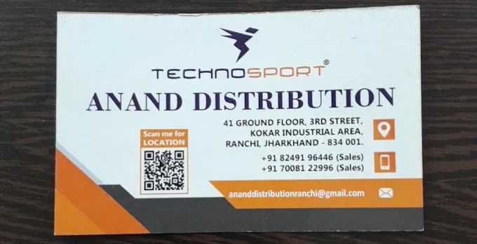 Anand Distribution, Technosport - Sports Shop in Ranchi