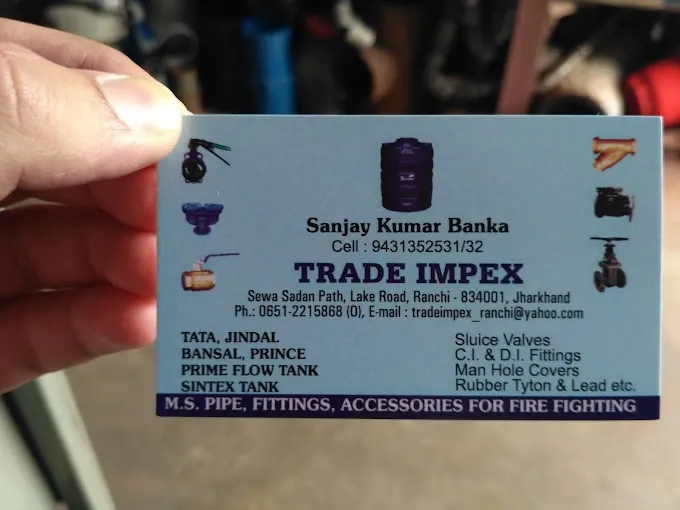 Trade Impex - Pipe Supplier in Ranchi