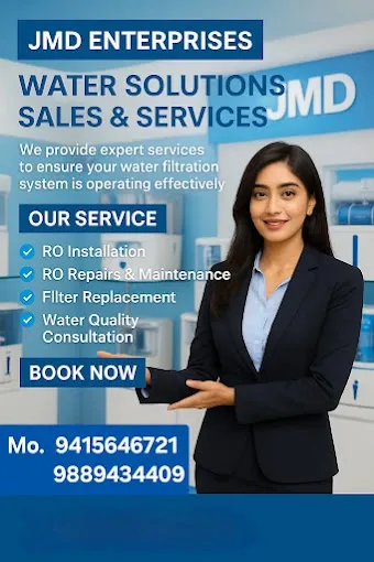 JMD ENTERPRISES WATER SOLUTION - Water Filter Supplier in Varanasi