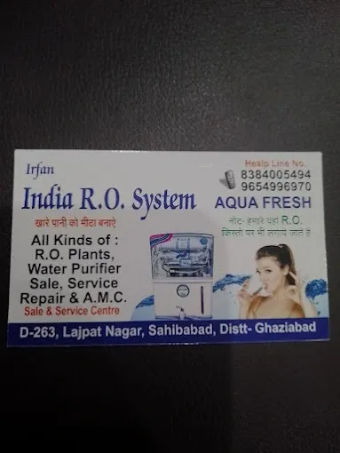 India ro system