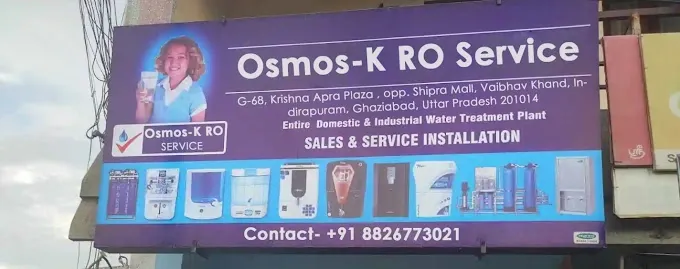 Osmos-K RO Service Indirapuram - R O Service in Ghaziabad