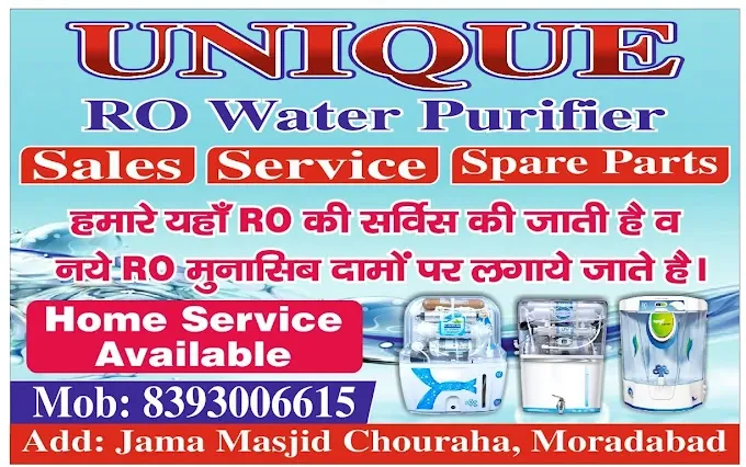 Unique ro water purifier - R O Service in Moradabad