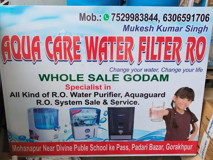 Aqua Care Water Filter - R O Service in Gorakhpur