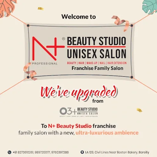 N Plus Beauty Studio Unisex Salon