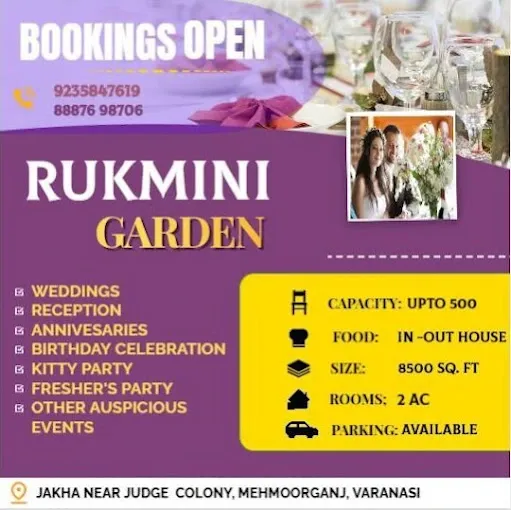 Rukmini Garden - Marriage Lawn - Banquet Hall in Varanasi