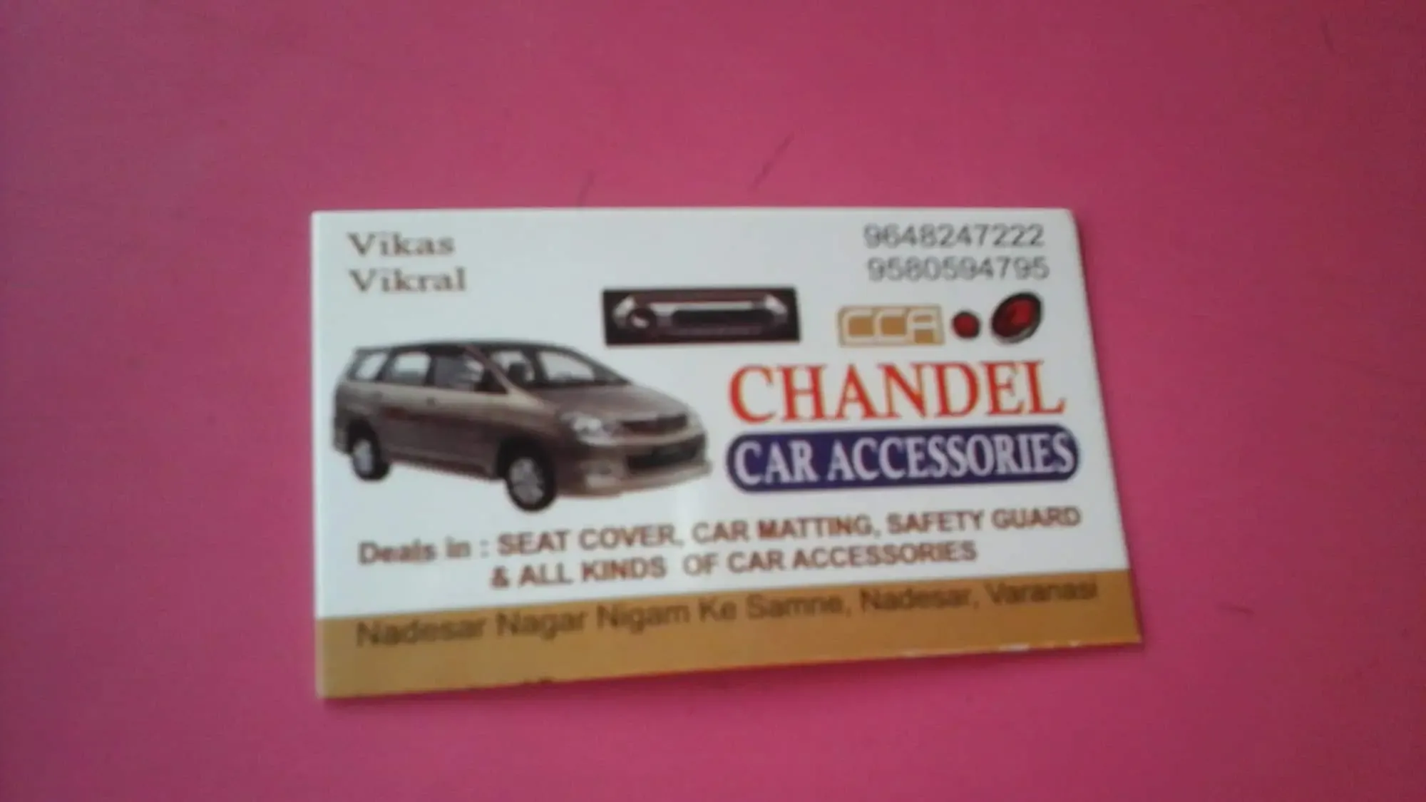 Chandel Car Accessories - Auto Parts Store in Varanasi