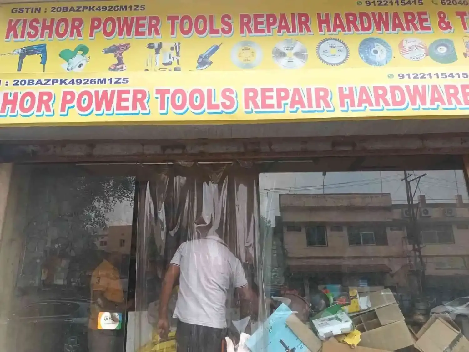 Kishor Power Tools repair hardware and tiles