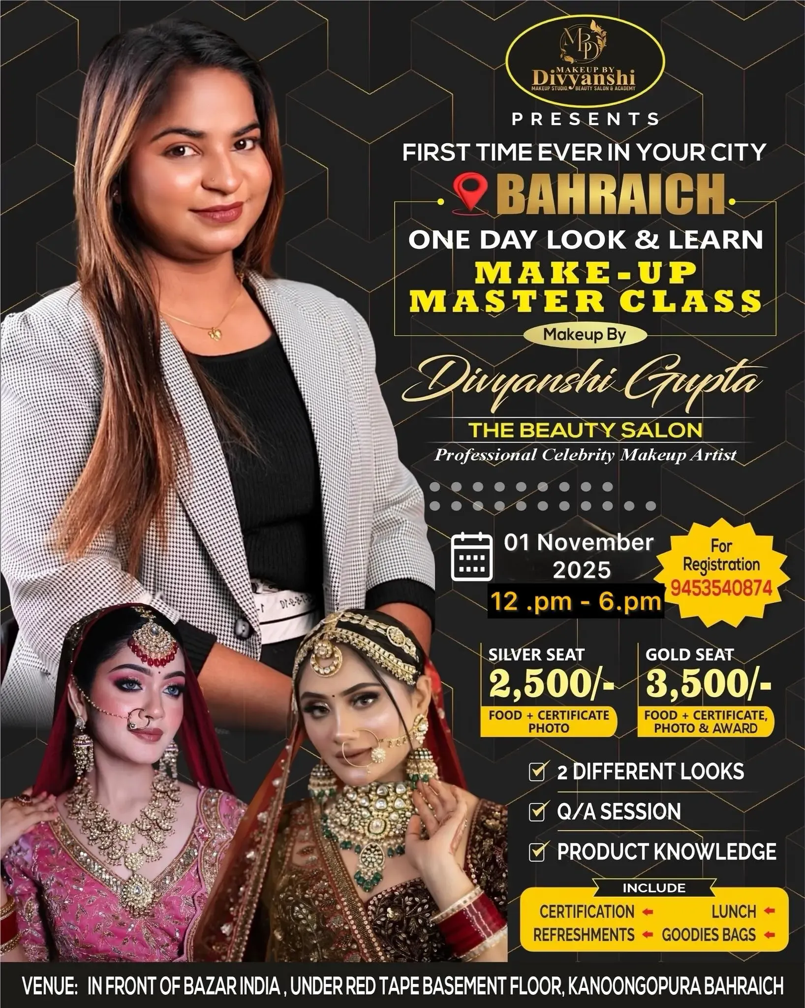 Makeup by Divyanshi - Beauty Parlour in Bahraich