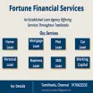 FORTUNE FINANCIAL SERVICES - Clothing Wholesaler in Chennai